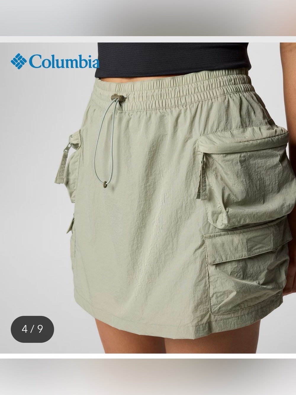 Columbia Elevated View Cargo Skort , size M